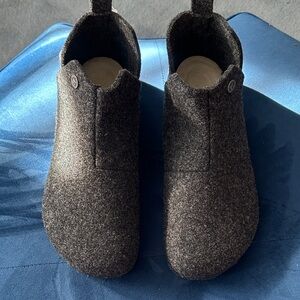 NWT Birkenstock Andermatt Adult Unisex Gray Booties